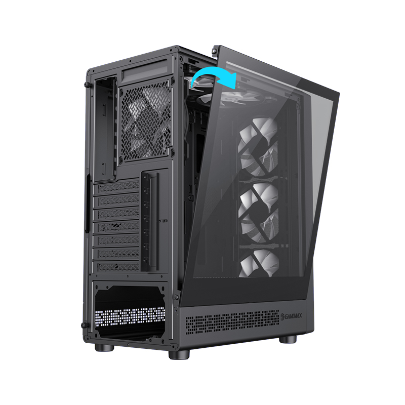 کیس گیمینگ گیم مکس GAMEMAX Storm 2 AB مشکی - Image 4