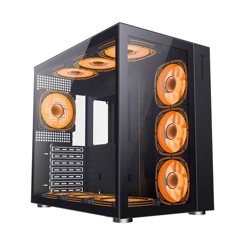 کیس گیمینگ گیم مکس GAMEMAX Infinity BK مشکی - Image 2