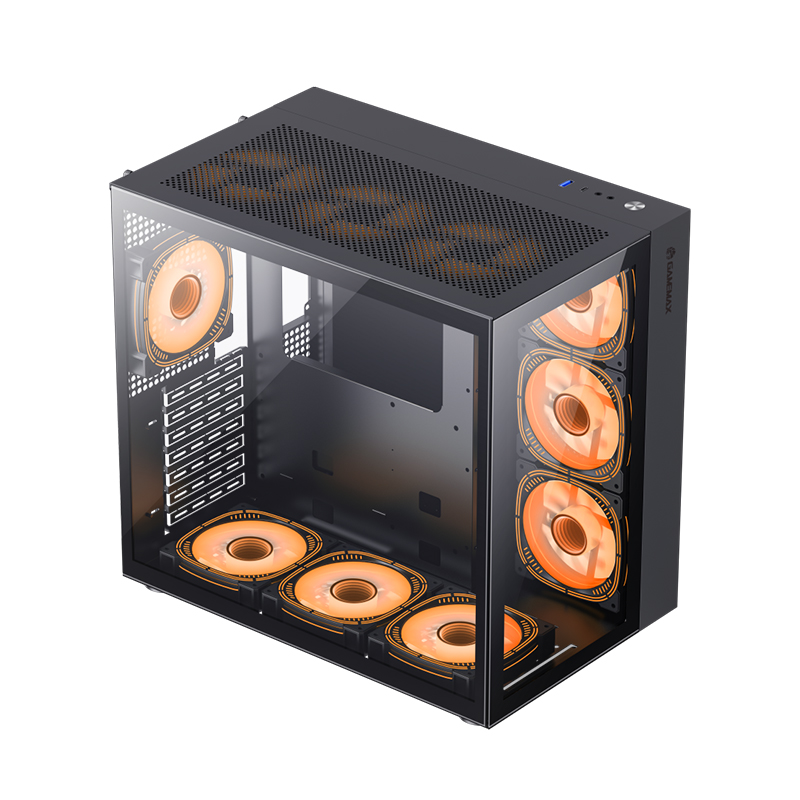 کیس گیمینگ گیم مکس GAMEMAX Infinity BK مشکی - Image 3